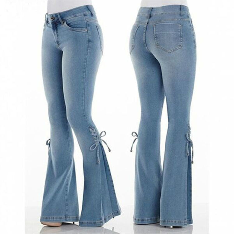 Mid-Waisted Jeans