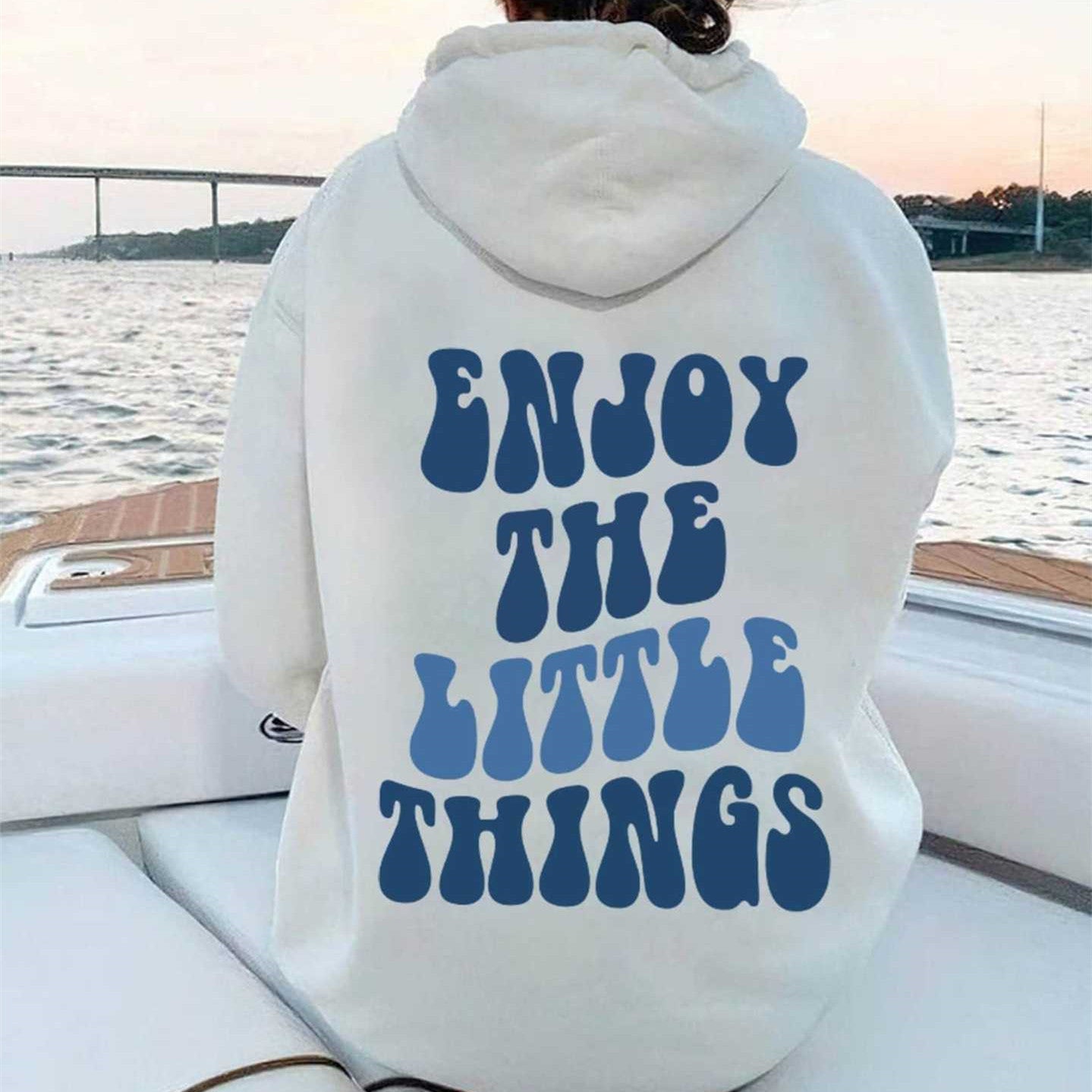 Oversized Hoodie With Backprint
