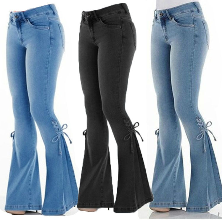 Mid-Waisted Jeans