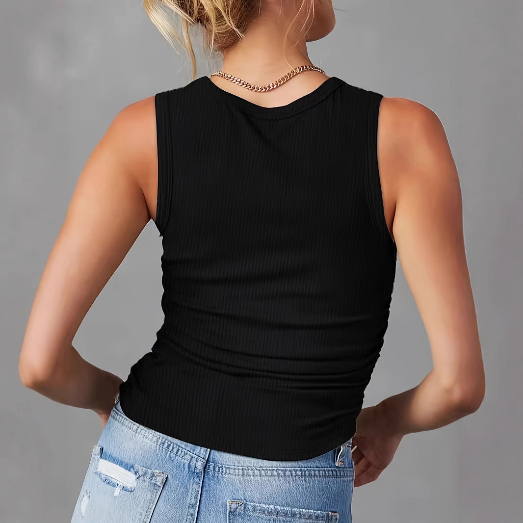 Casual Black Top