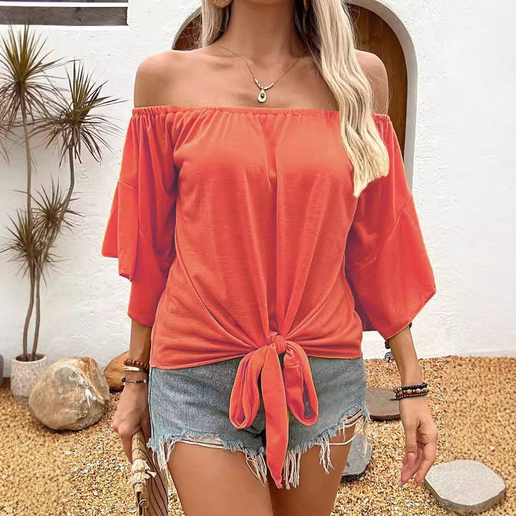 Off-Shoulder Casual Top
