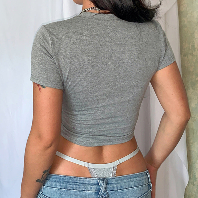 Military Print Top